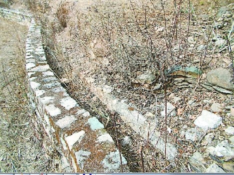 Chaukhutia dry canal